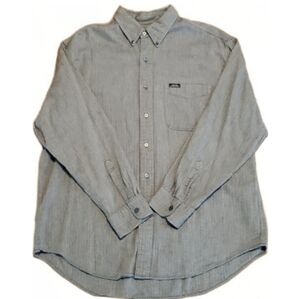 Chaps Ralph Lauren Gray L/S Shirt Men's Size XL